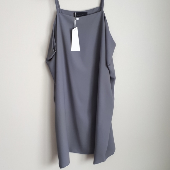 Workhall Dresses & Skirts - Workhall grey gray sheath dress